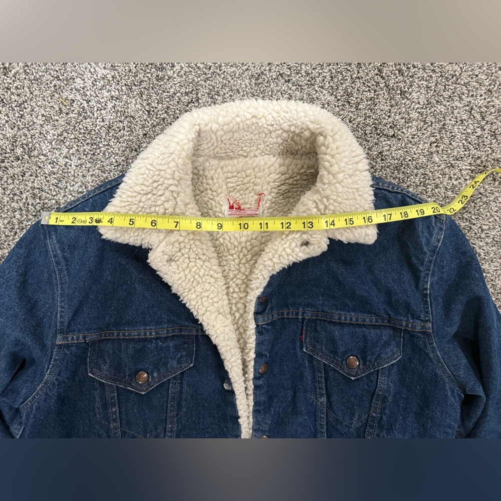 Vintage Levi's Sherpa lined Jean jacket - Picture 10 of 12